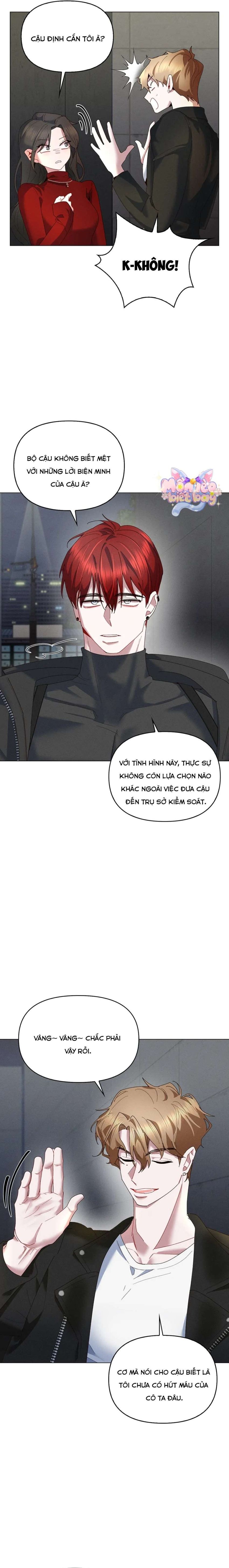 [18+] Nụ Hôn Máu - Chương 5 - Page 8