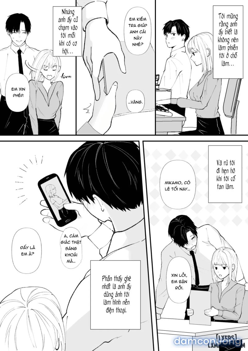 Tình yêu méo mó với đồng nghiệp Chapter 1 - Page 6