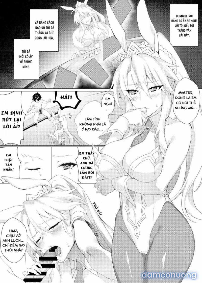 Một Cuốn Sách Về Việc Thắng Cược Và Đụ Với Bunny King Oneshot - Page 2