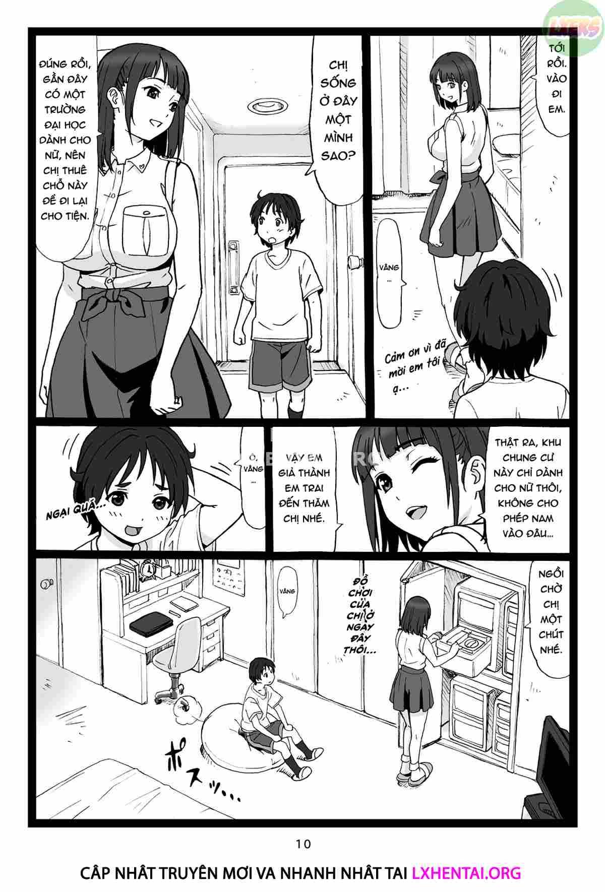 Chị gái xinh đẹp ở công viên Oneshot - Page 11