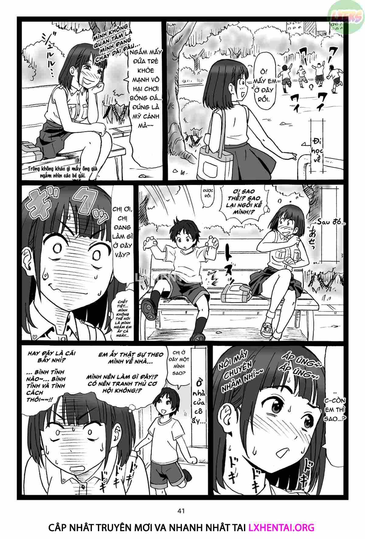 Chị gái xinh đẹp ở công viên Oneshot - Page 42