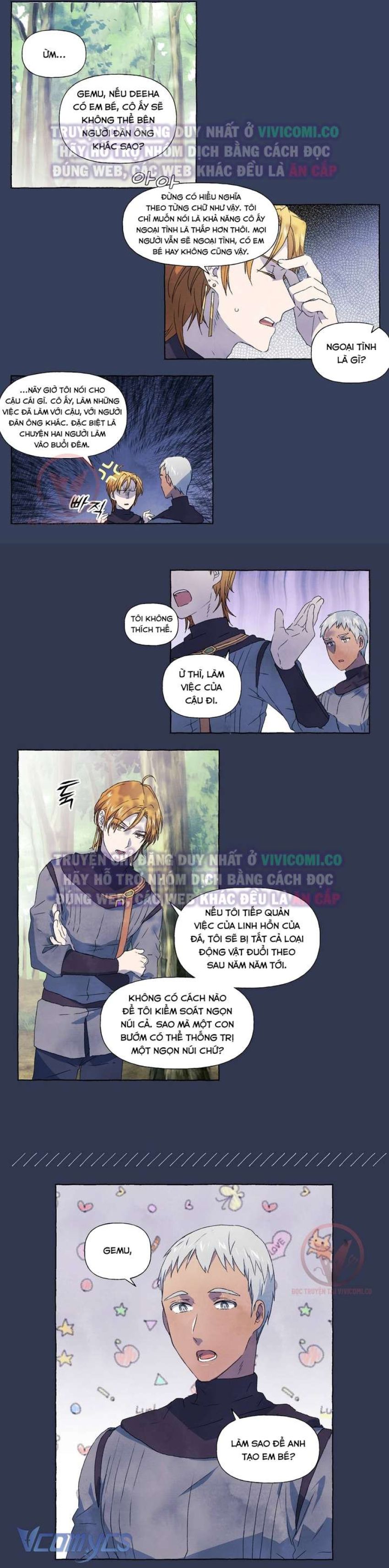 [18+] Chàng Sói Ngốc và Nàng Thủ Thư Chapter 10 - Page 9