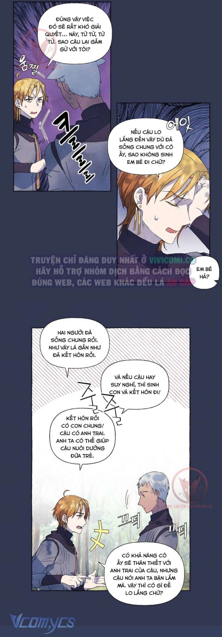 [18+] Chàng Sói Ngốc và Nàng Thủ Thư Chapter 10 - Page 8