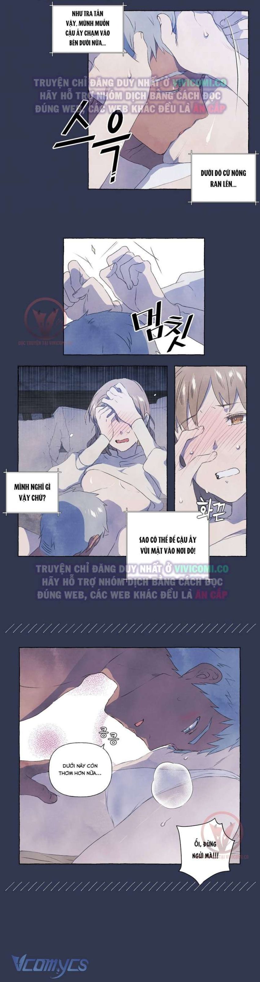 [18+] Chàng Sói Ngốc và Nàng Thủ Thư Chapter 3 - Page 12