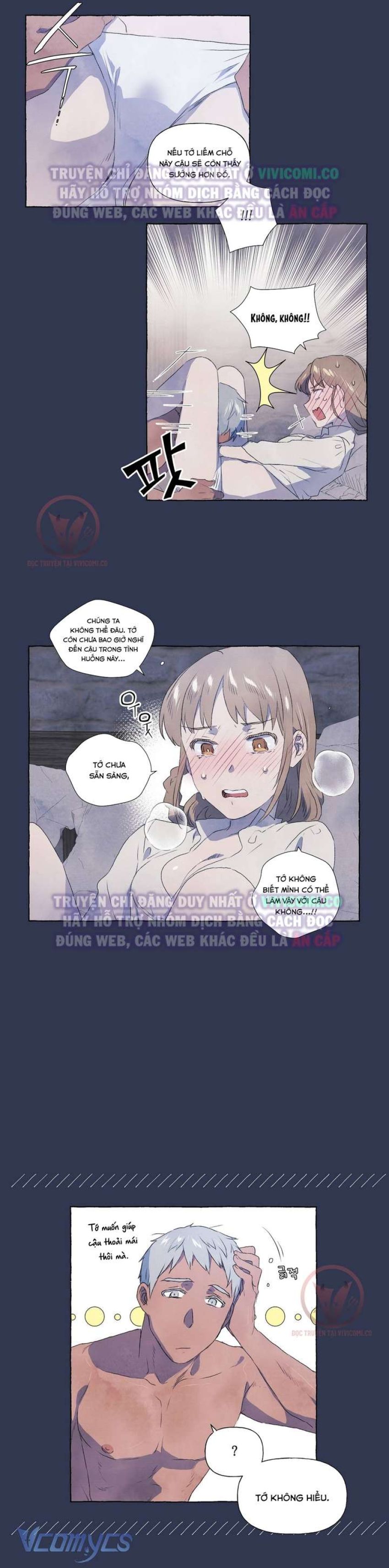 [18+] Chàng Sói Ngốc và Nàng Thủ Thư Chapter 3 - Page 13