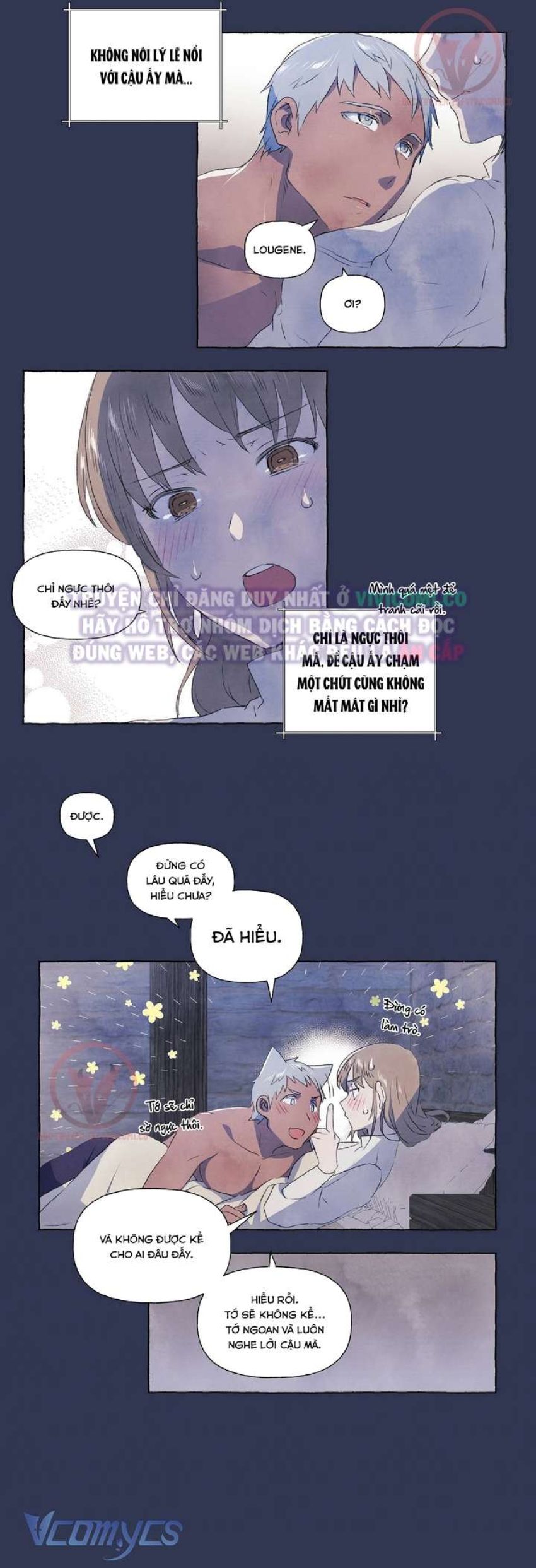 [18+] Chàng Sói Ngốc và Nàng Thủ Thư Chapter 3 - Page 3