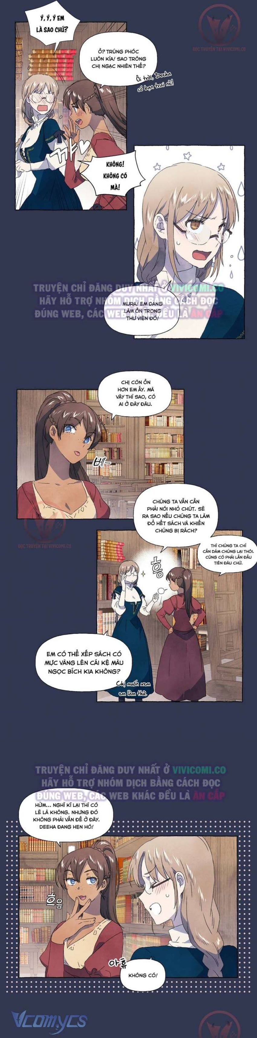 [18+] Chàng Sói Ngốc và Nàng Thủ Thư Chapter 6 - Page 3