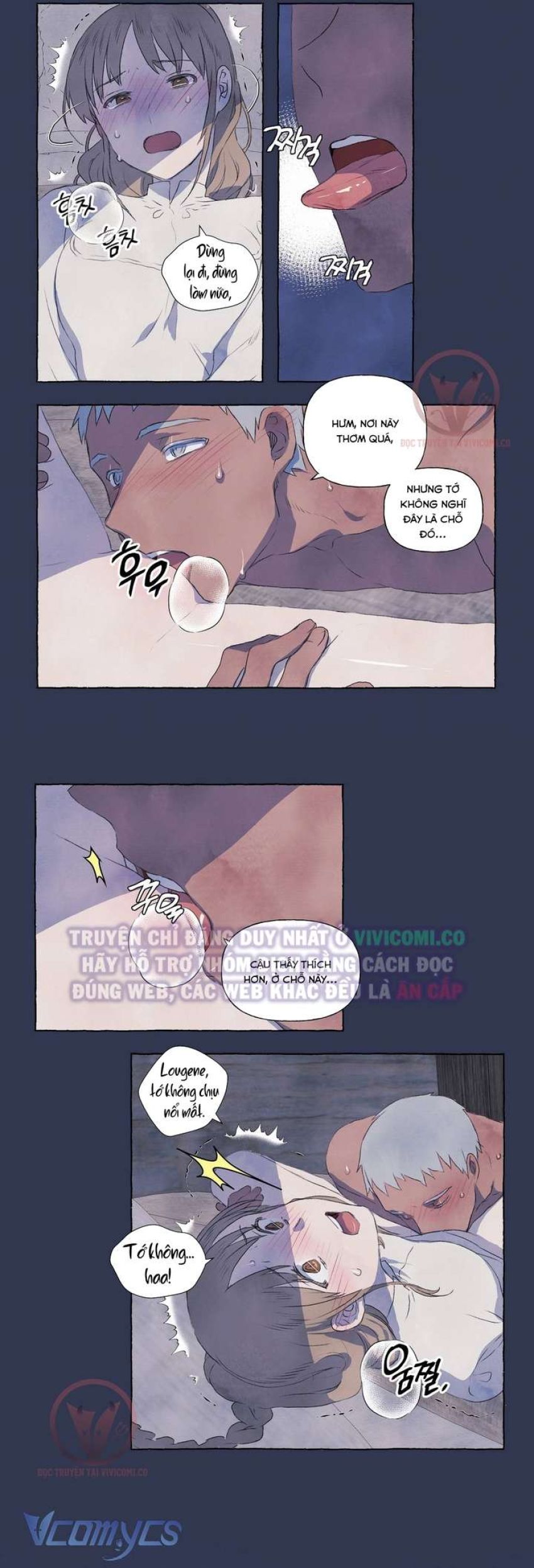 [18+] Chàng Sói Ngốc và Nàng Thủ Thư Chapter 4 - Page 9