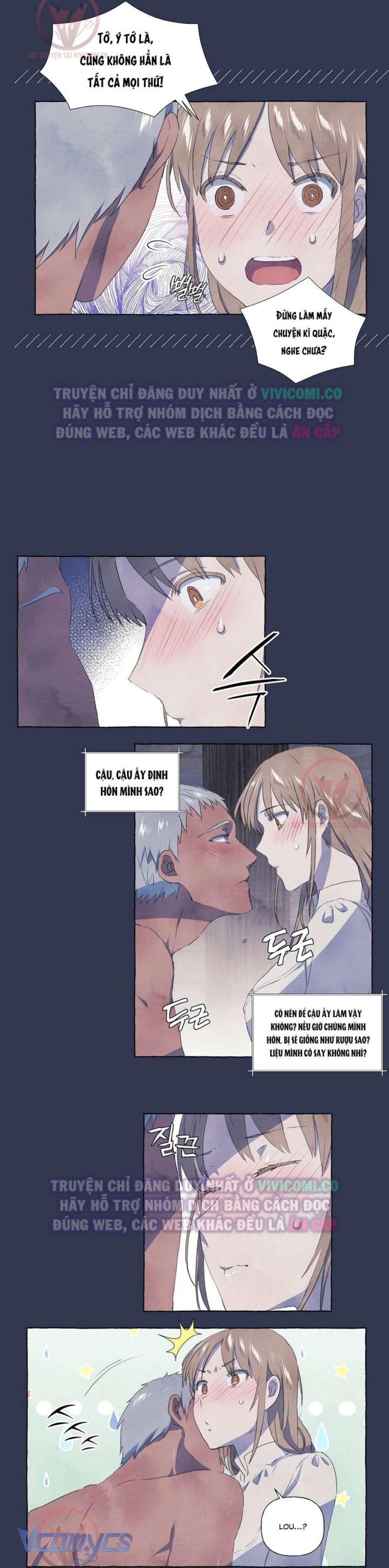 [18+] Chàng Sói Ngốc và Nàng Thủ Thư Chapter 4 - Page 5