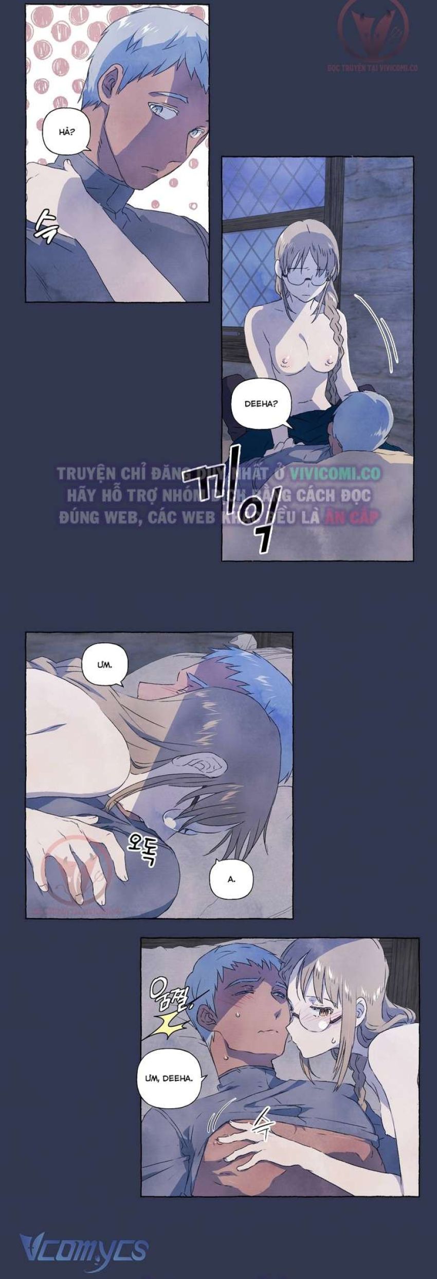 [18+] Chàng Sói Ngốc và Nàng Thủ Thư Chapter 8 - Page 3