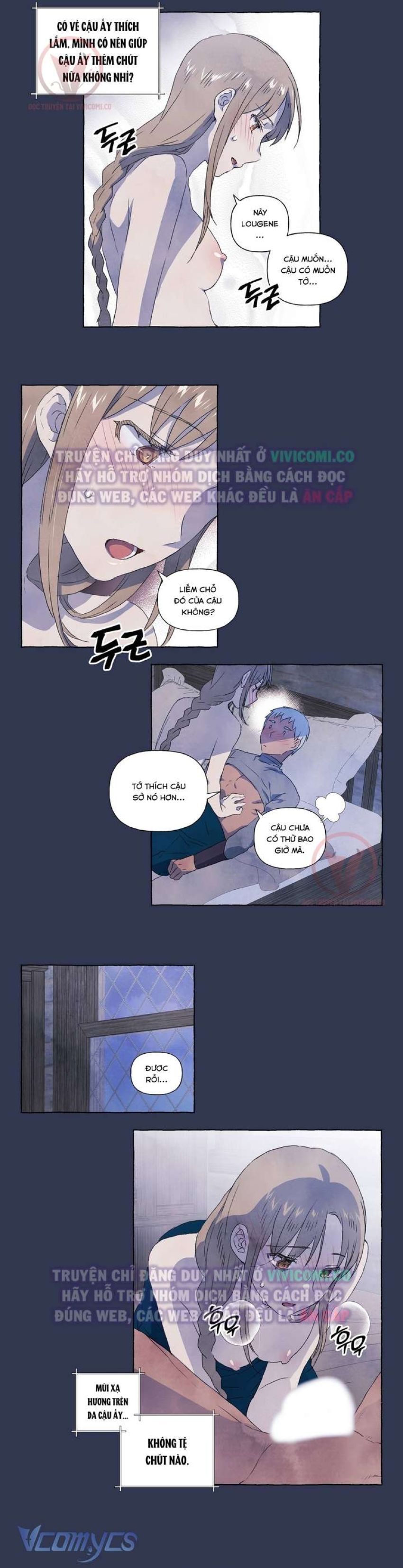 [18+] Chàng Sói Ngốc và Nàng Thủ Thư Chapter 8 - Page 7