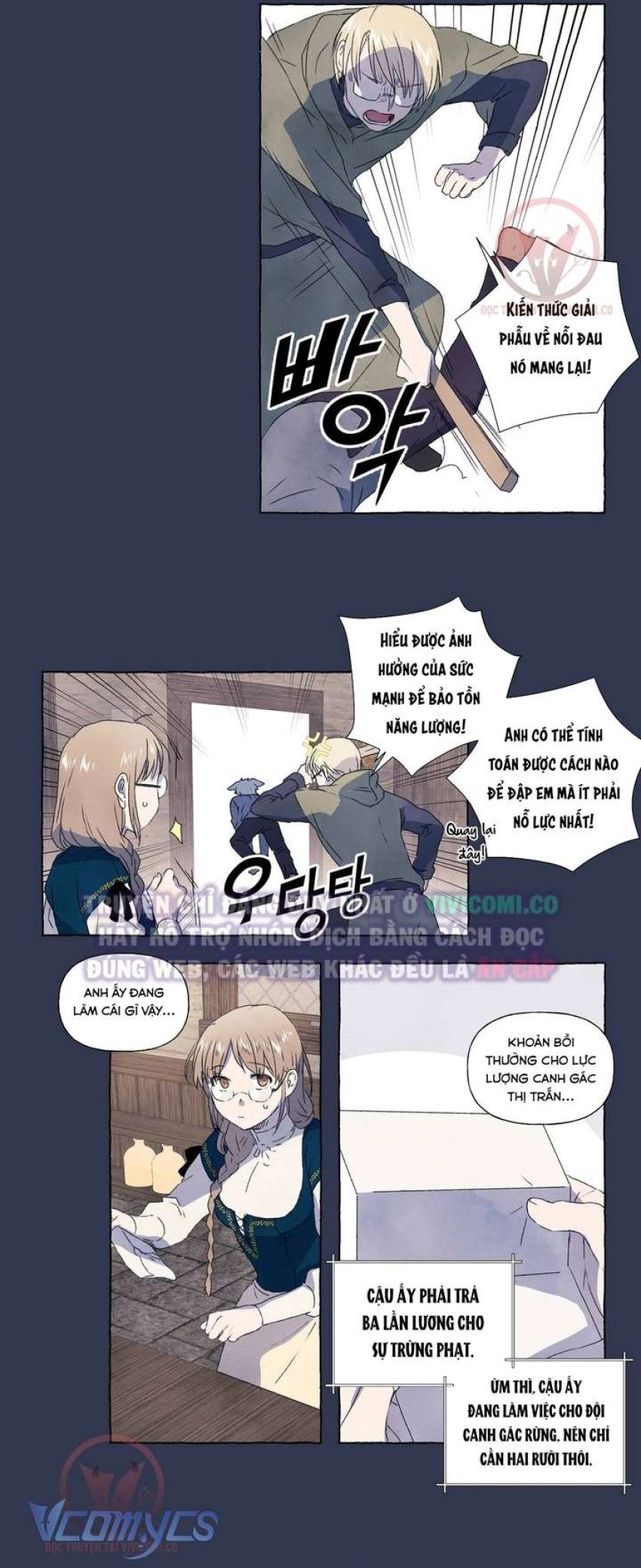 [18+] Chàng Sói Ngốc và Nàng Thủ Thư Chapter 5 - Page 15