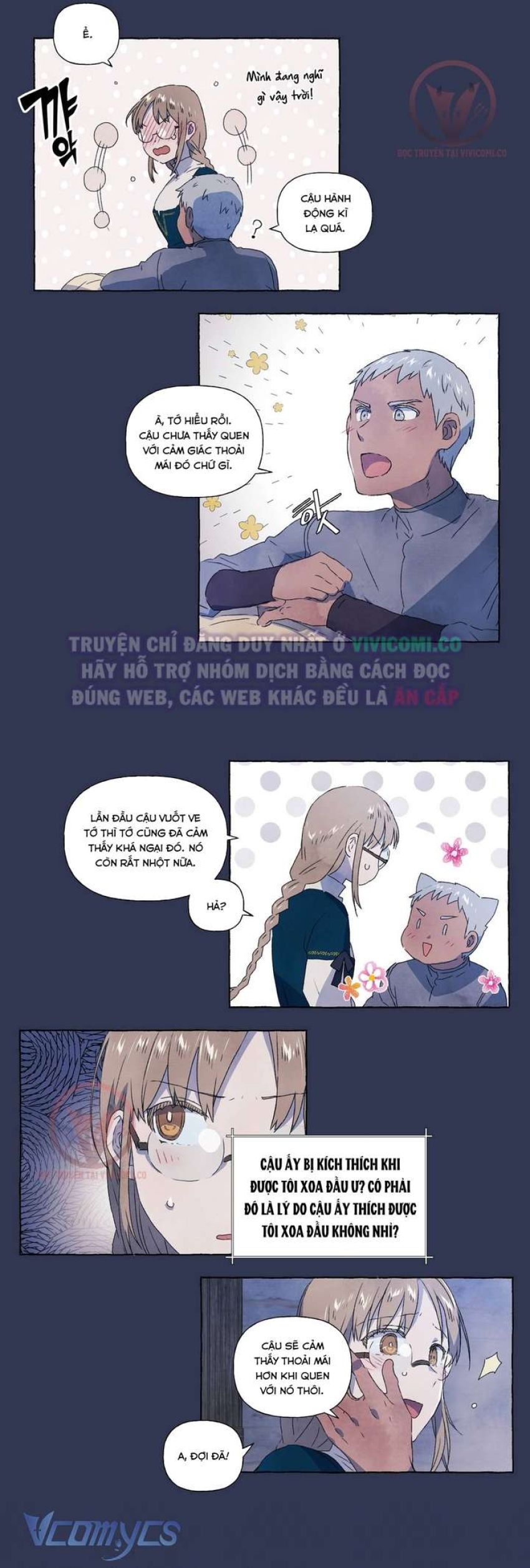 [18+] Chàng Sói Ngốc và Nàng Thủ Thư Chapter 7 - Page 6