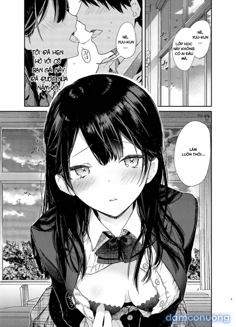 Kousai Hantoshime no Kanojo to Houkago Torotoro Ecchi Oneshot - Page 5