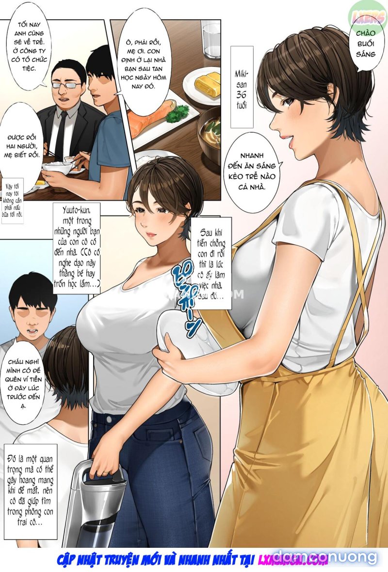 Bà nội trợ hàng xóm Miki-san Oneshot - Page 3