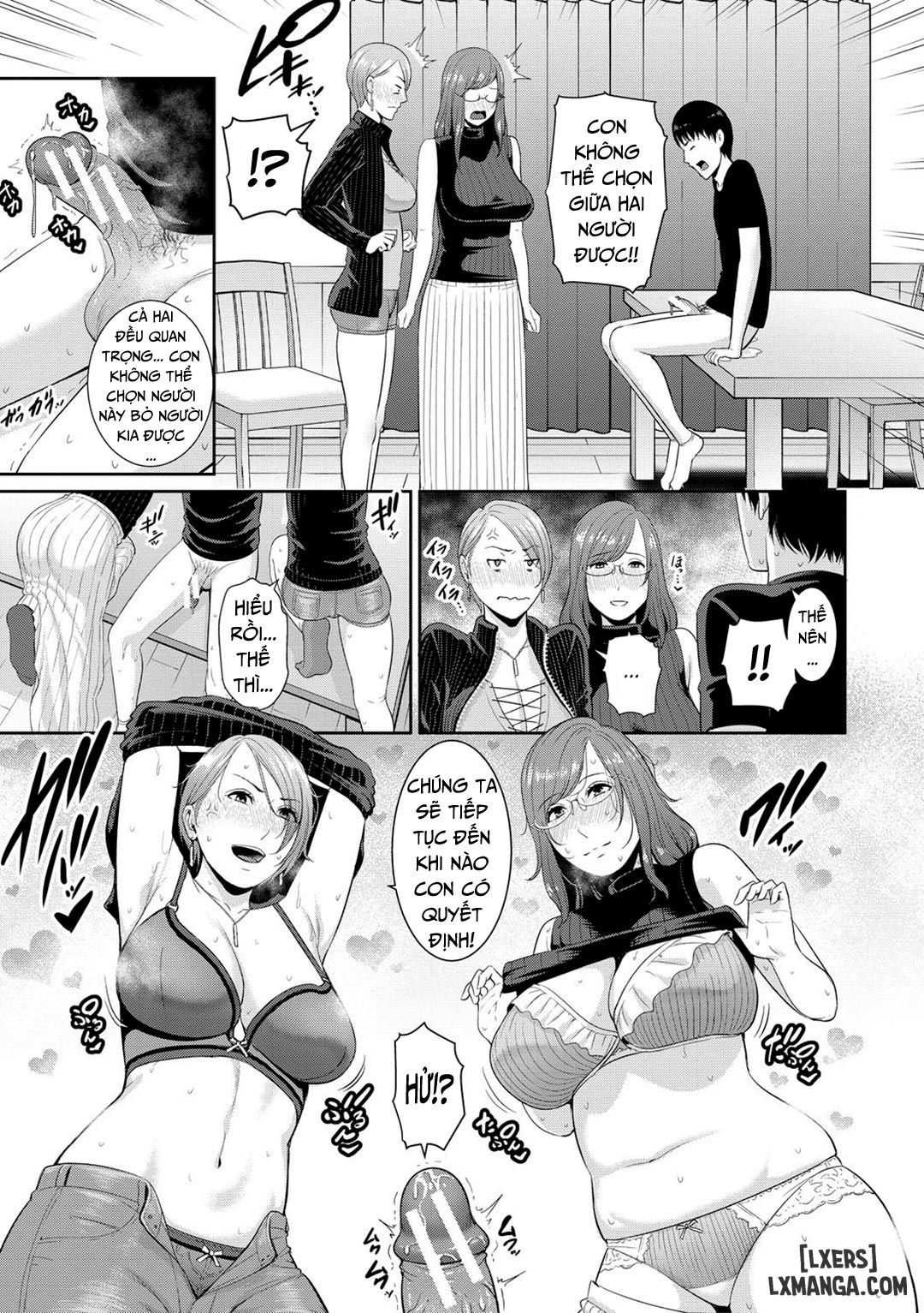 My Three Horny Moms Chapter 4 - Page 7