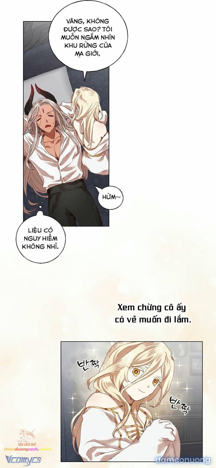 Cách một thánh nữ sa ngã sống cùng quỷ dữ Chapter 19 - Page 25