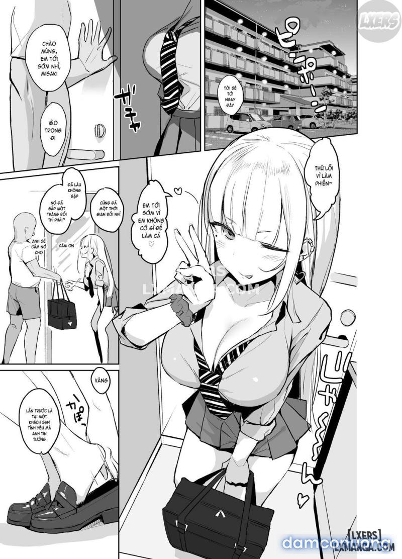 Ecchi Na Gal Jk Ga Kyokon Zetsurin Oji-San To Pakoru Yatsu Oneshot - Trang 1