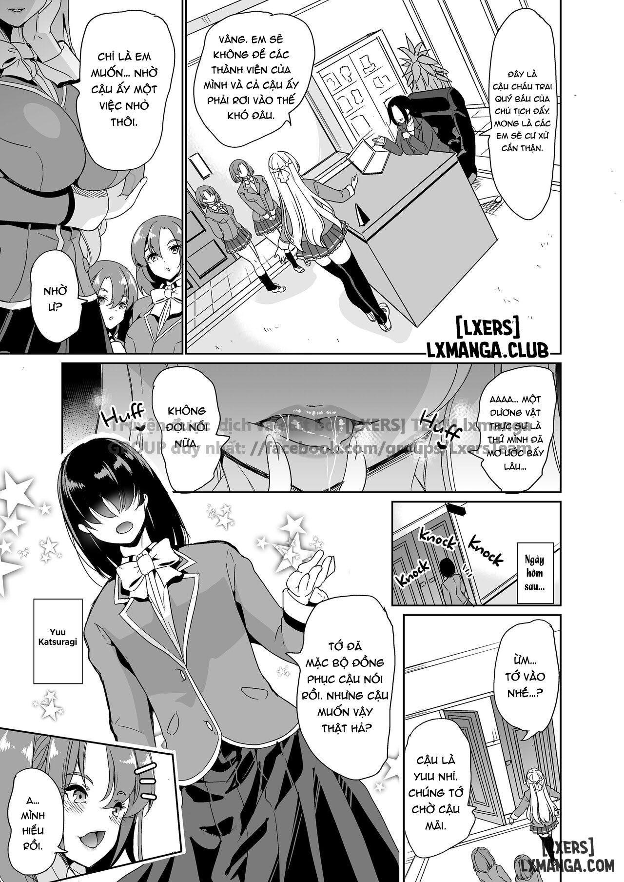 The Lone Cock in the Sex Club for Girls ~Whore Harem Oneshot - Page 7