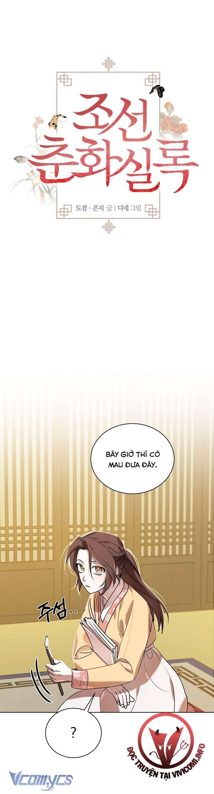 [18+] Biên Niên Sử Xuân Họa Thời Joseon Chapter 7 - Page 10