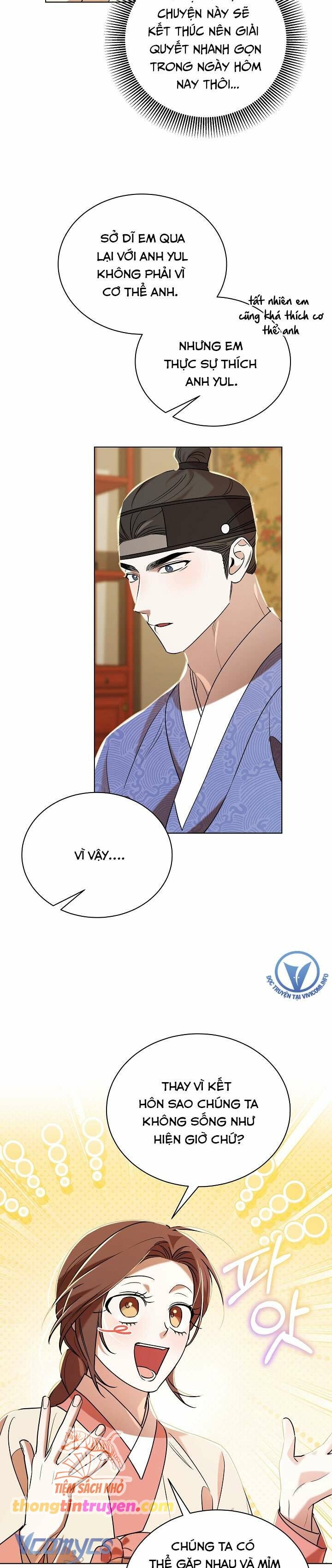 [18+] Biên Niên Sử Xuân Họa Thời Joseon Chapter 32 - Page 19