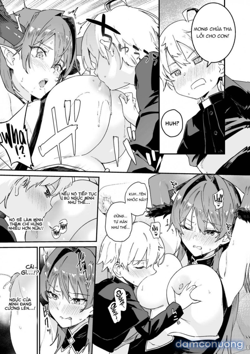 Inma Onee-san ni wa Ecchi na Oshioki de Tatakaun da yo! Oneshot - Page 14