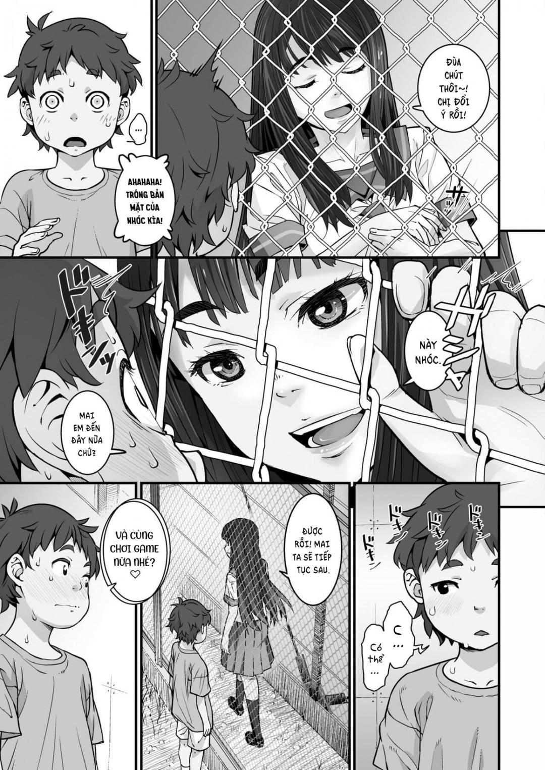 Kỳ nghỉ hè qua hàng rào kẽm Oneshot - Page 6