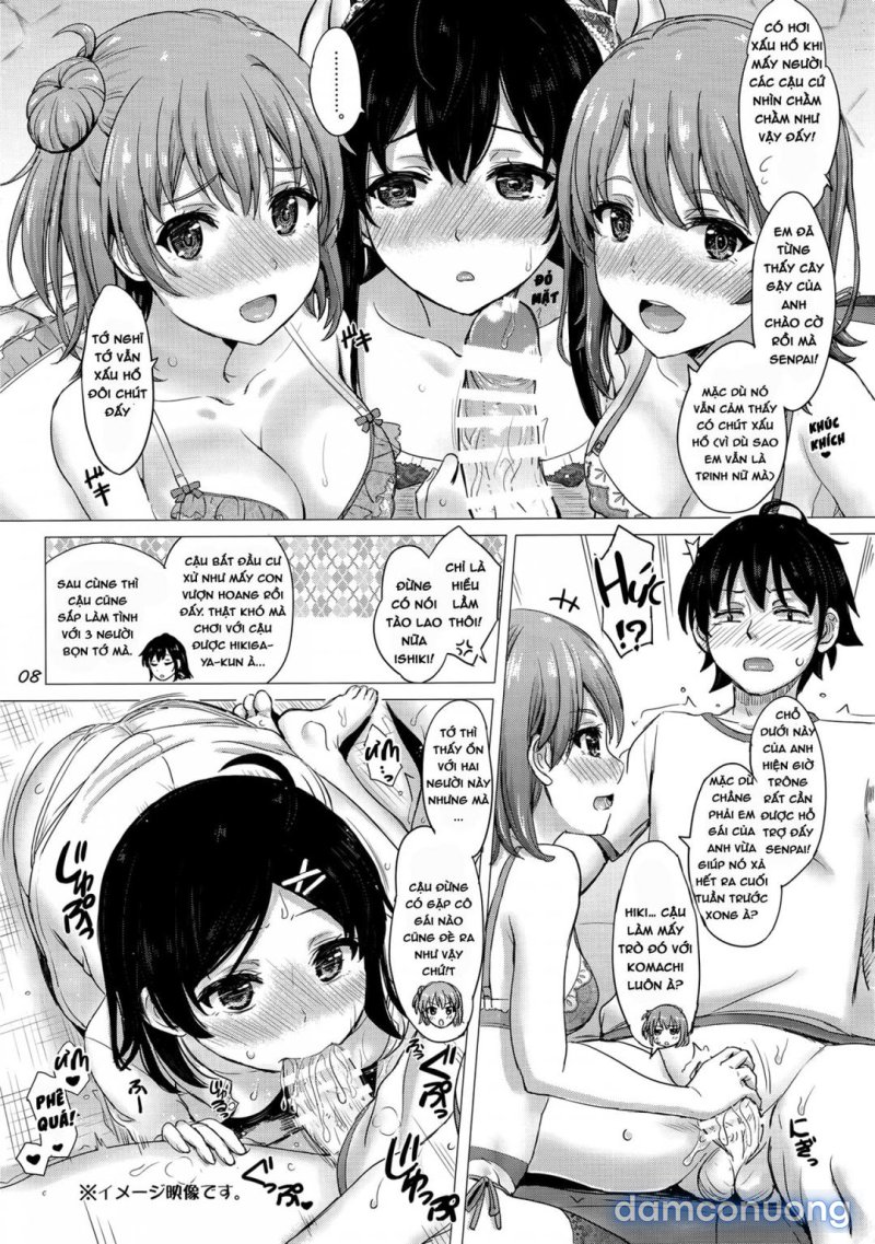 The Lewd Girls from the Service Club Oneshot - Page 9