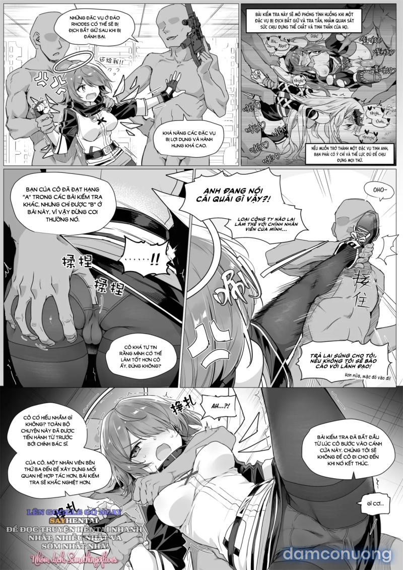 Cuộc kiểm tra sức khỏe của Exusiai Chapter 1 - Page 4