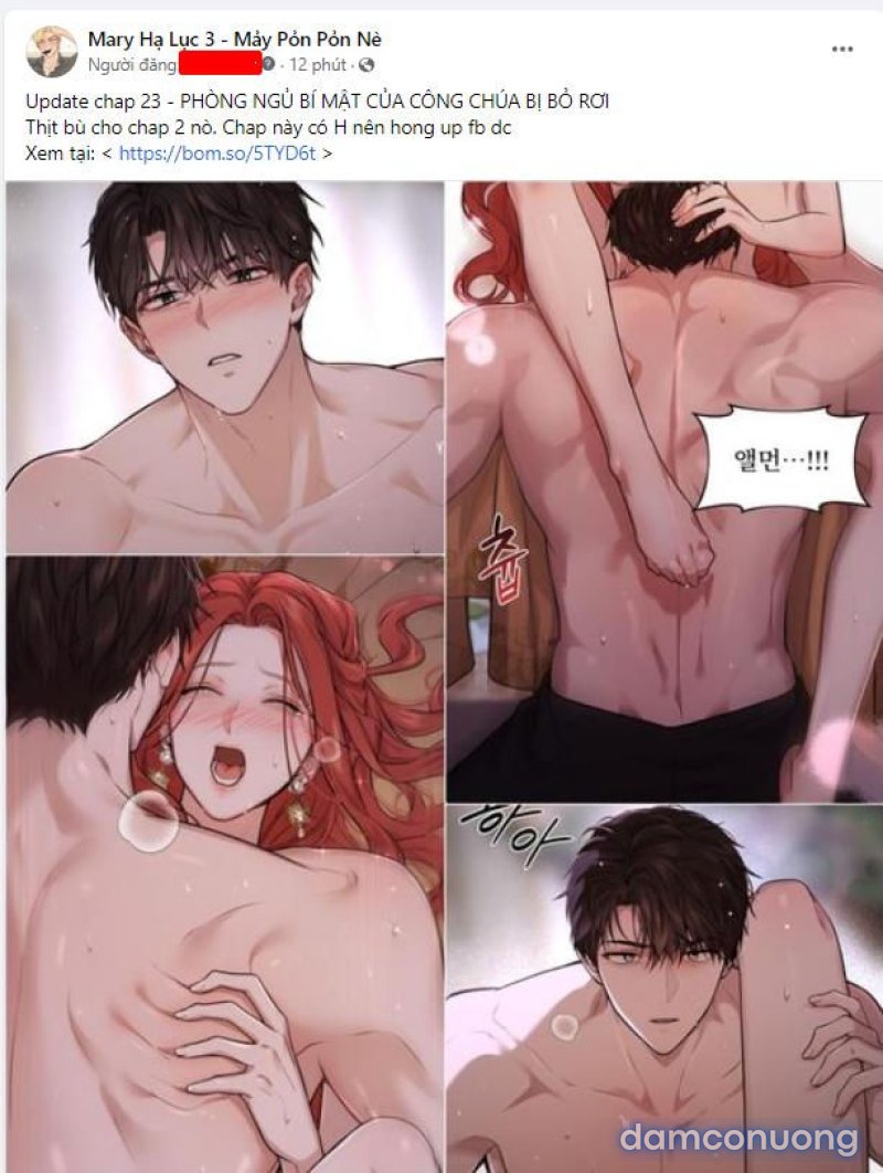 [18+] Phòng Ngủ Bí Mật Của Công Chúa Bị Bỏ Rơi Chapter 23.2 - Page 13