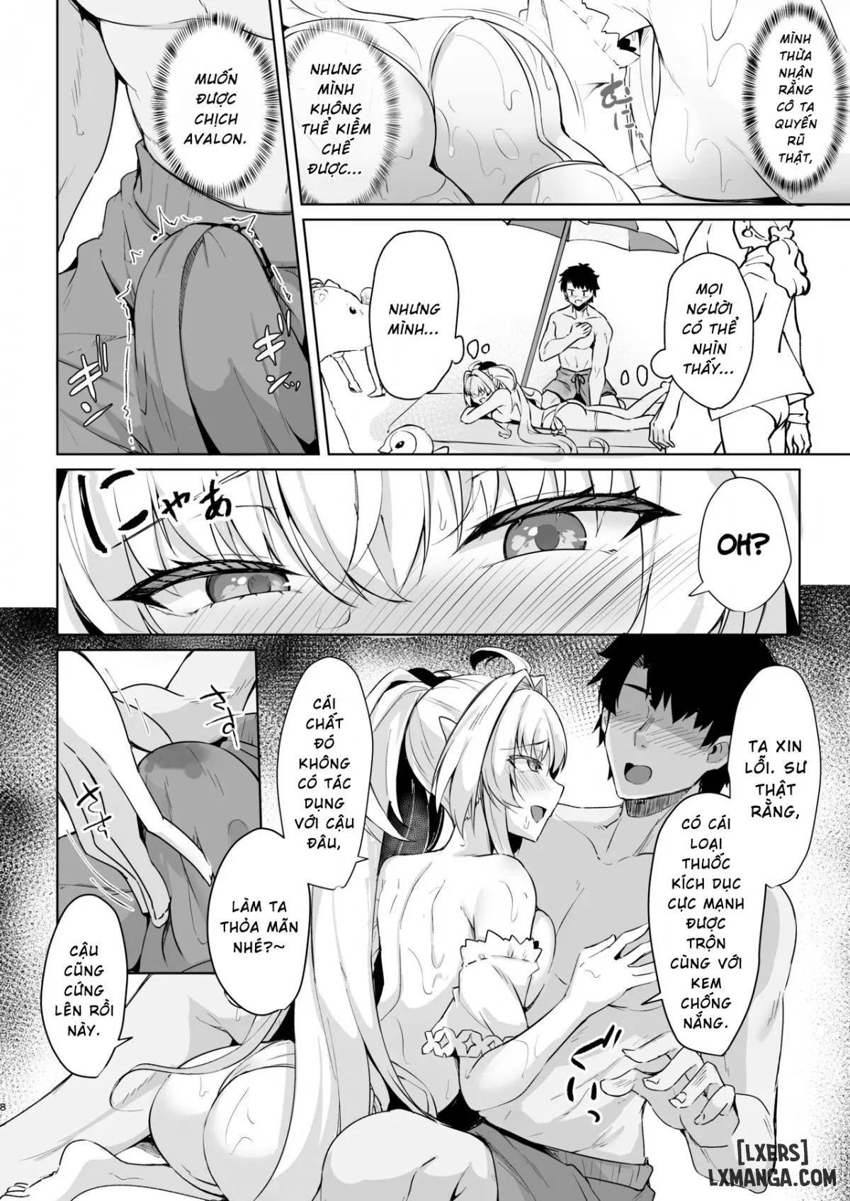 Chaldea Midsummer Vacation Lady - Avalon Edition Oneshot - Page 9