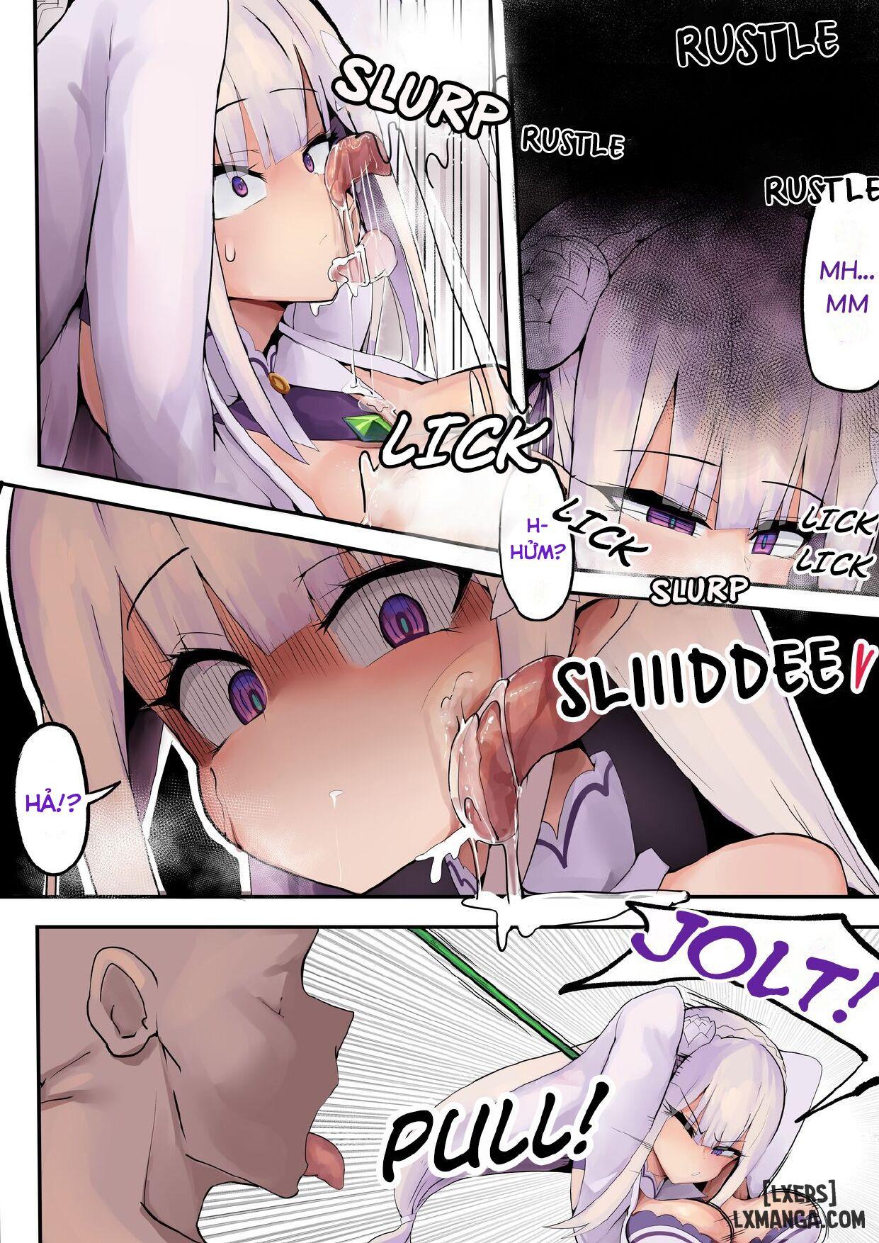 Emilia Learns to Master the Art of Having Sex Oneshot - Page 7