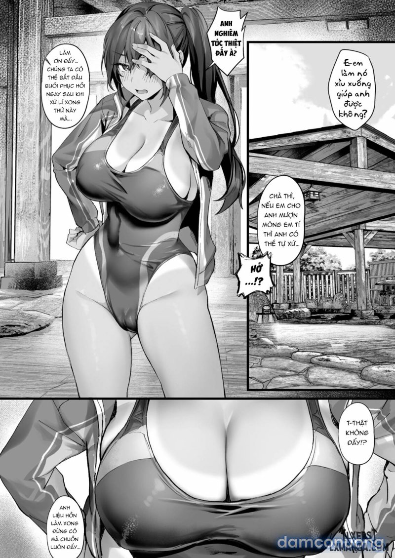 Hiyakeato no Musume to Fuufu ni natta Sono Yoru, Gibo mo Ukkari Haramasete shimau Natsu Oneshot - Page 7