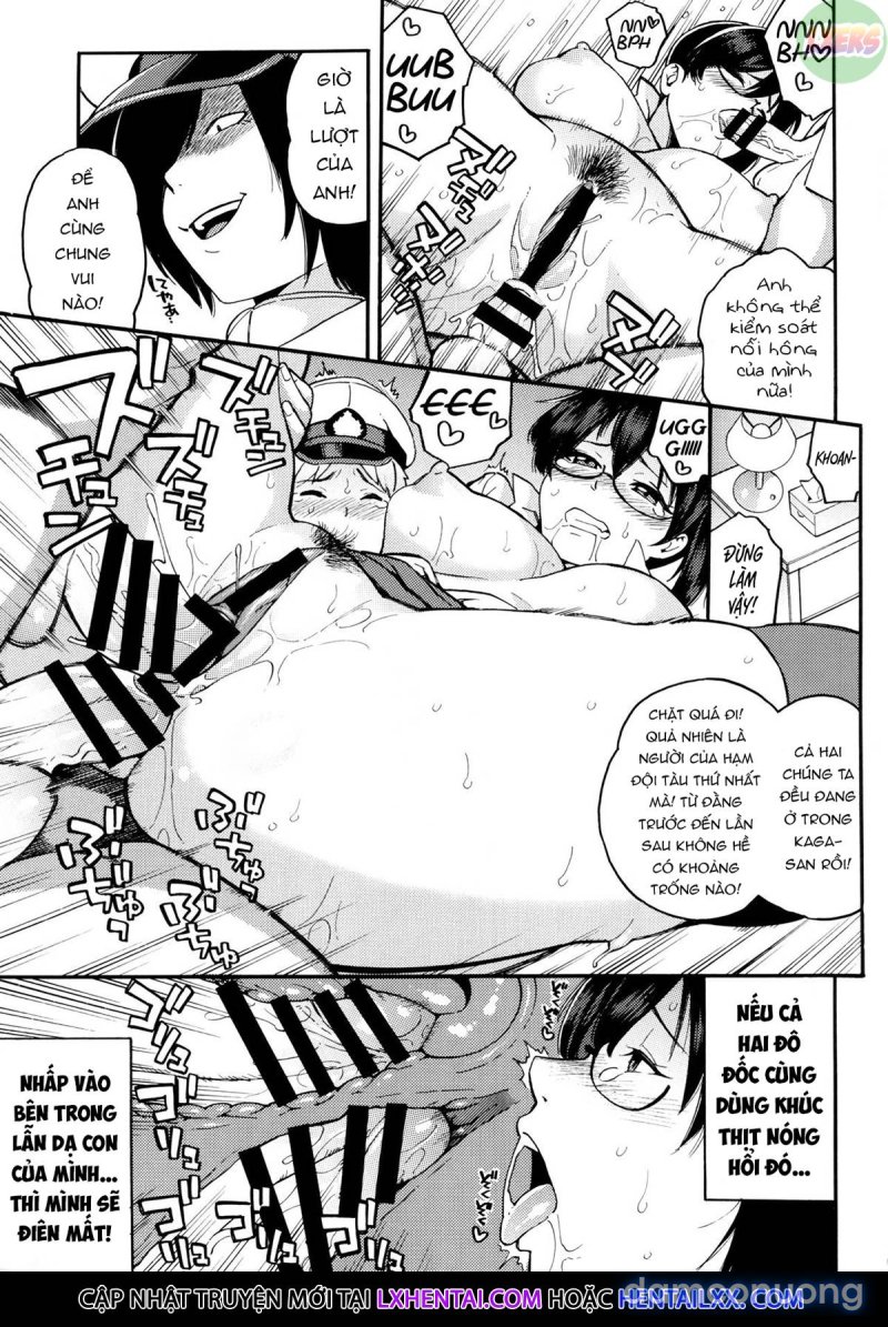 Please teach us! Kaga-sensei! Oneshot - Page 14