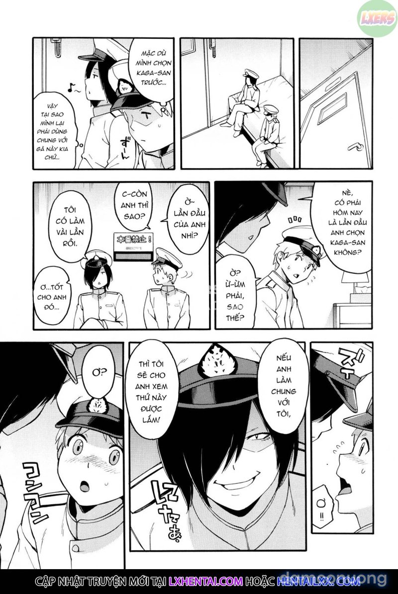 Please teach us! Kaga-sensei! Oneshot - Page 6