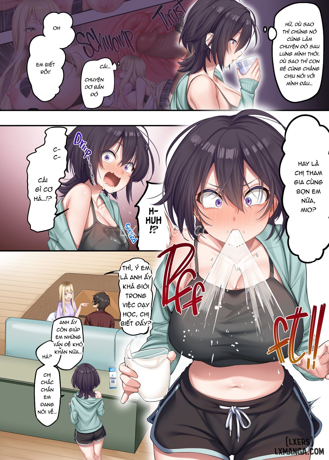 Bài Học Tại Nhà Với Những Gyaru Khiêu Gợi Oneshot - Page 8