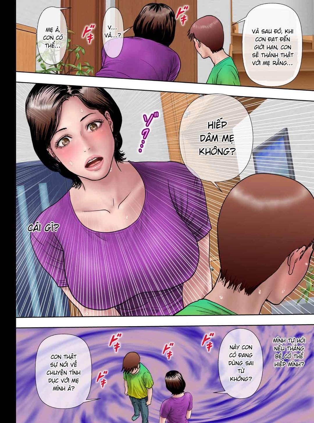 Huấn luyện mẹ khi cha công tác Chapter 1 - Page 46