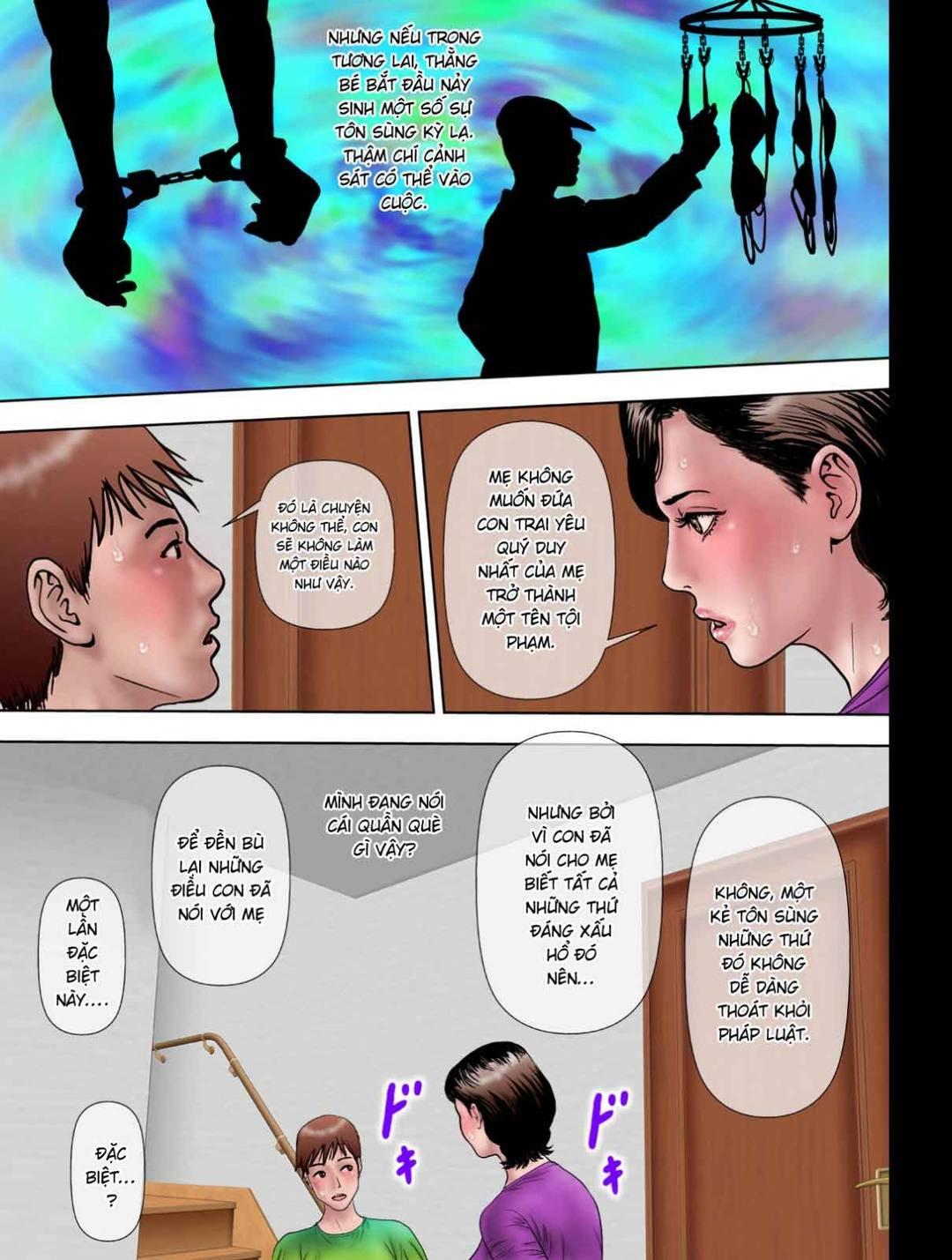 Huấn luyện mẹ khi cha công tác Chapter 1 - Page 49