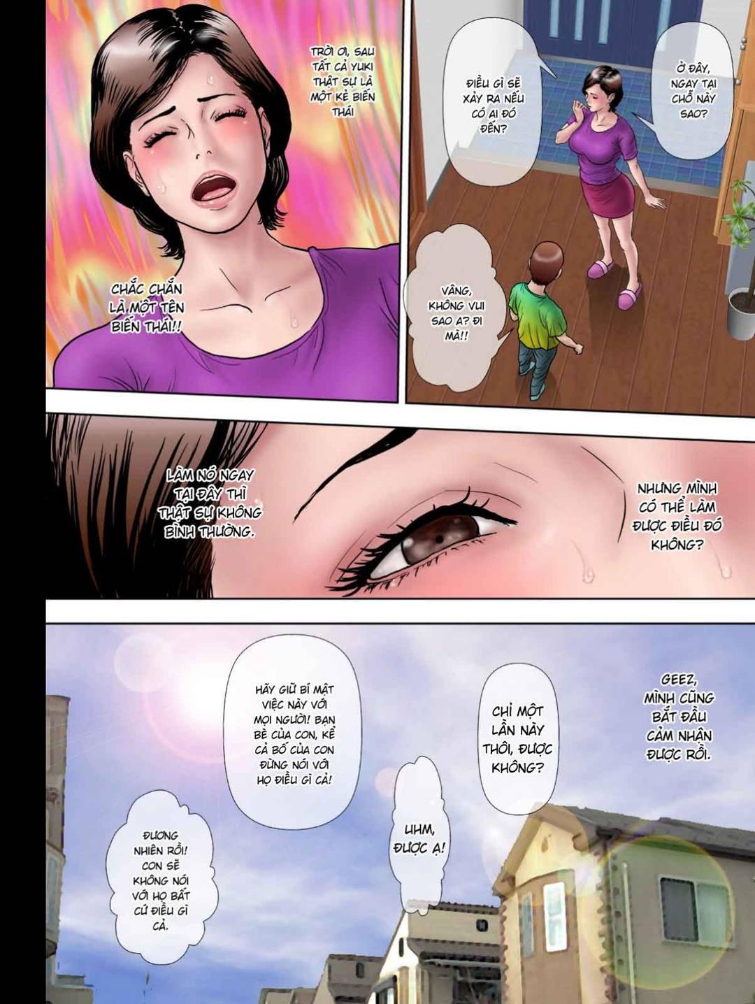 Huấn luyện mẹ khi cha công tác Chapter 1 - Page 52