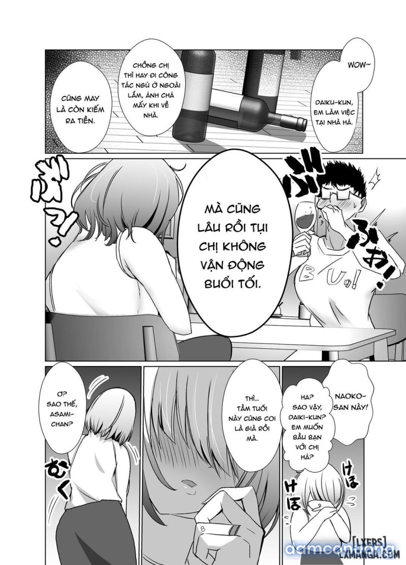 Những bà nội trợ ở chung cư khát tình Oneshot - Page 7