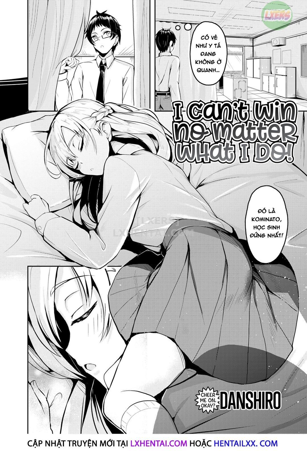 Dù Có Làm Gì Tôi Cũng Không Thắng Được Oneshot - Page 2