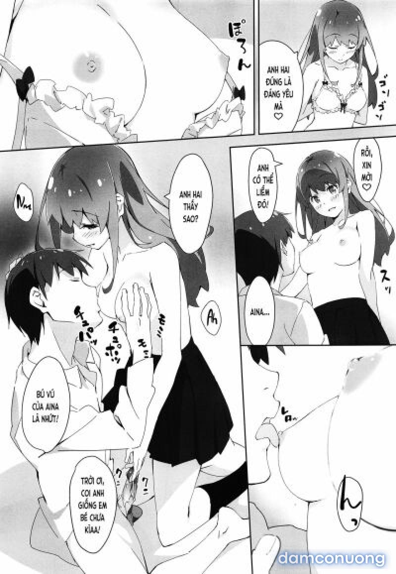 Anh hai không thể nói tên của chỗ đó Oneshot - Page 6