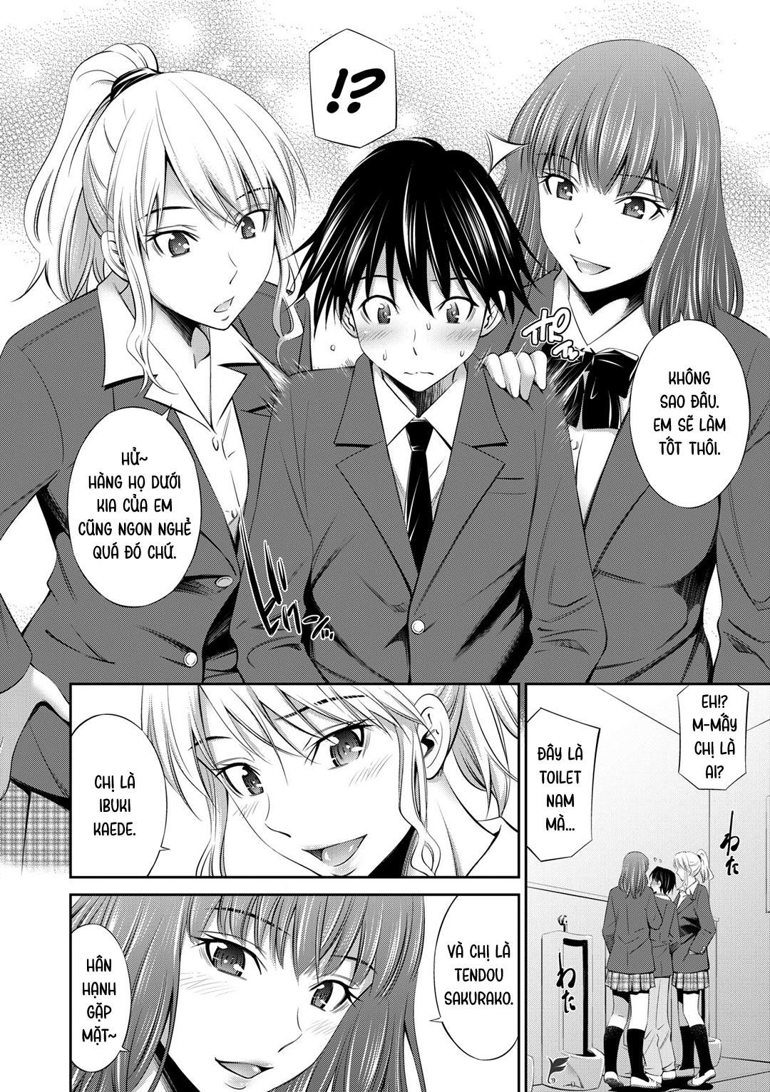 Senpai-tachi to no Gakuen Seikatsu Chapter 1 - Page 10