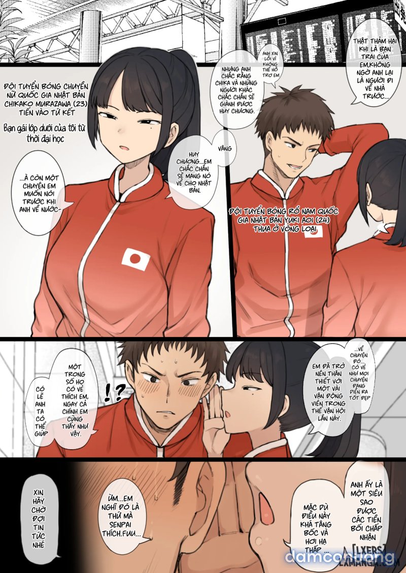 Athlete Couple Ni Yoru Senshumura Netorase - Trang 1