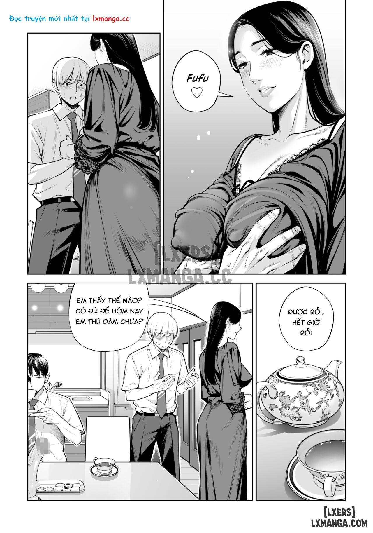 Kurokami Onna no Fudeoroshi ~Himitsu no Heya de Nakadashi Sasete Ageru wa~ Oneshot - Page 36