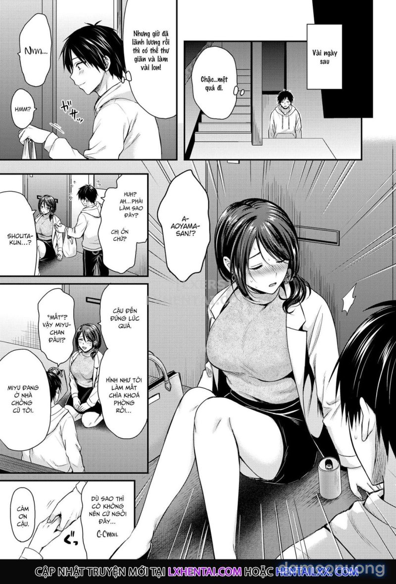 Chị góa phụ hàng xóm say xỉn Oneshot - Page 4