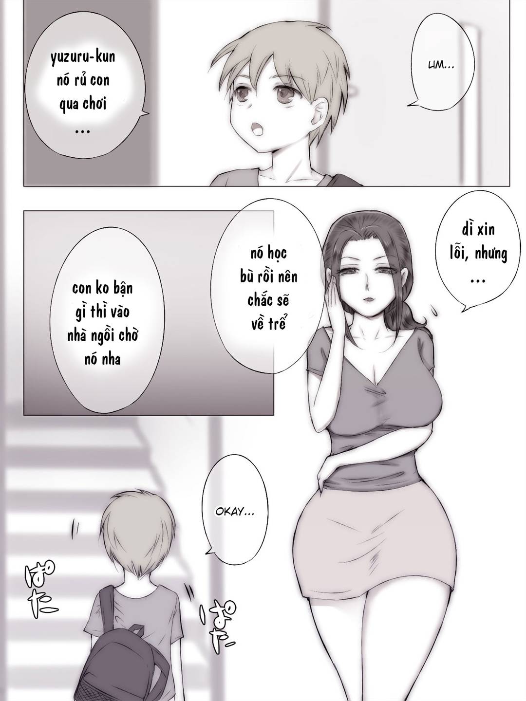 Kỳ nghỉ hè với mẹ của bạn Oneshot - Page 3