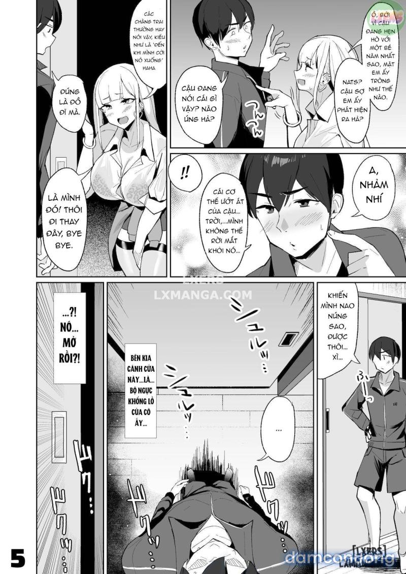 Waiting Out the Rain Balls Deep in a Sexy High School Gyaru Chapter 1 - Page 5