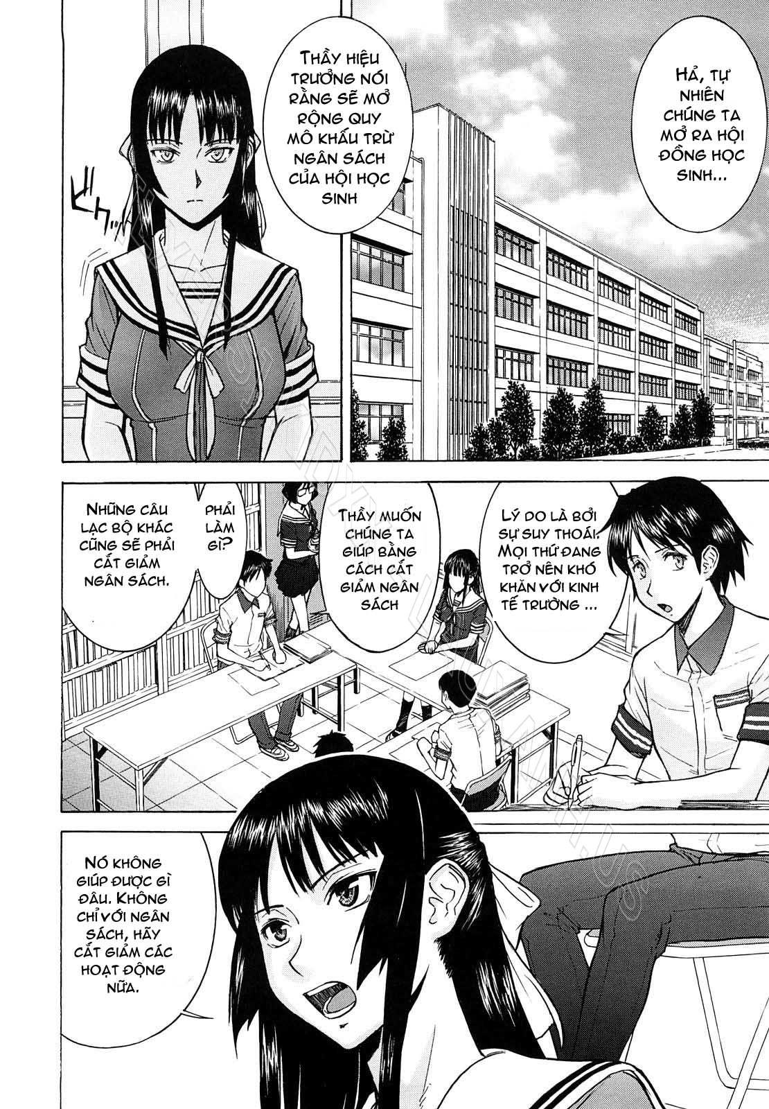 Hội trưởng hội học sinh Hanahira hư hỏng Chapter 1 - Page 9