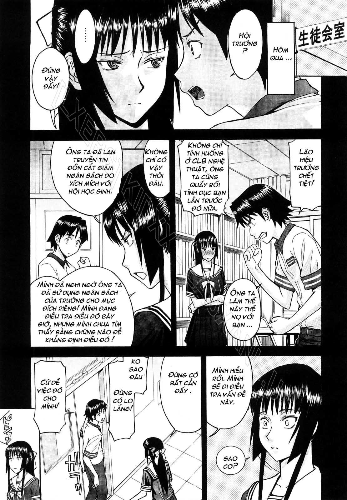 Hội trưởng hội học sinh Hanahira hư hỏng Chapter 5 - Page 3